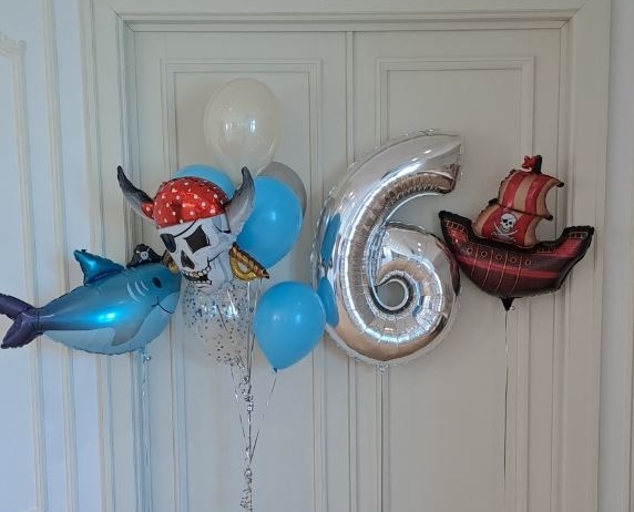 №125 Оформление гелиевыми шарами