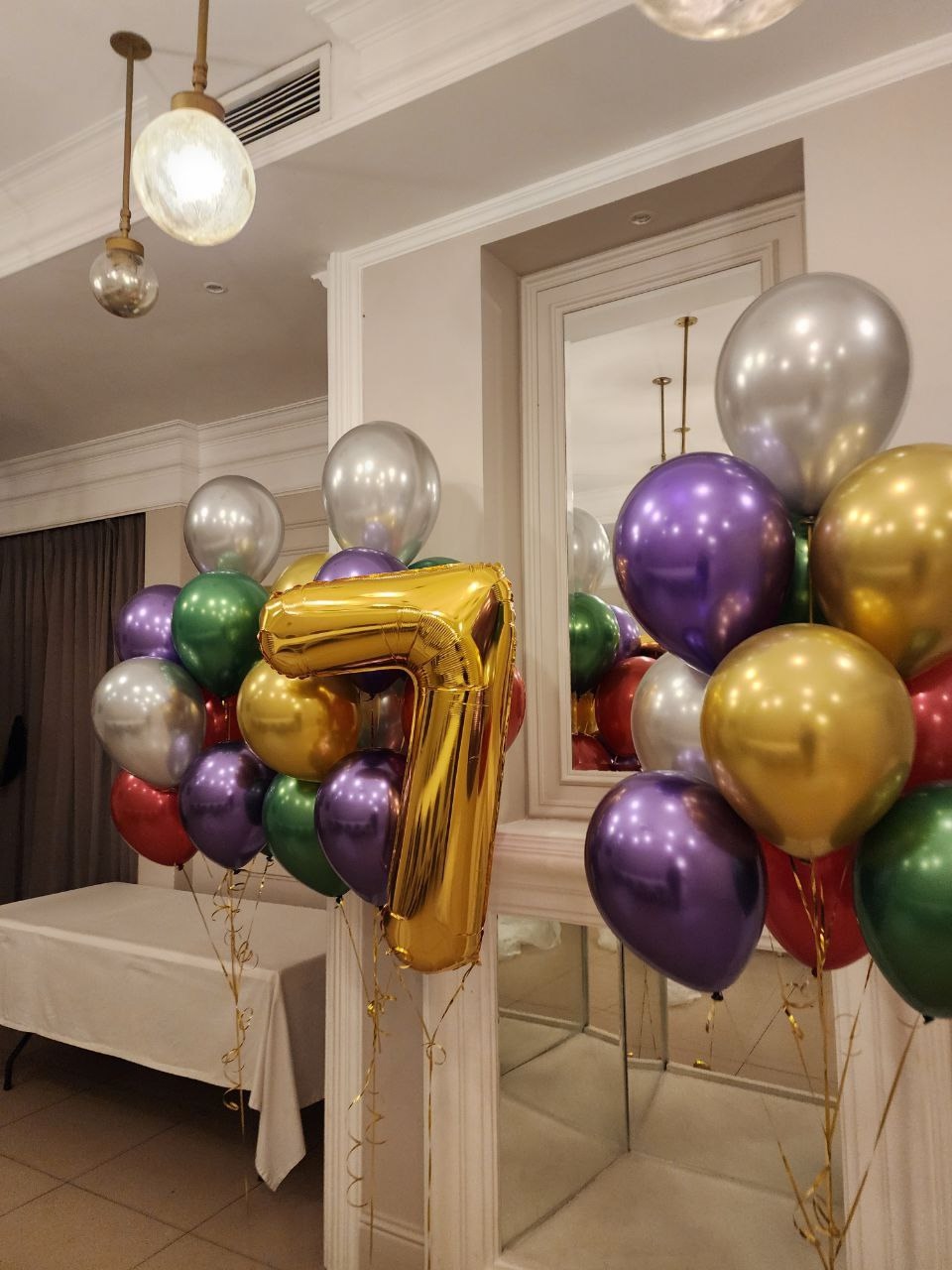 №122 Оформление гелиевыми шарами