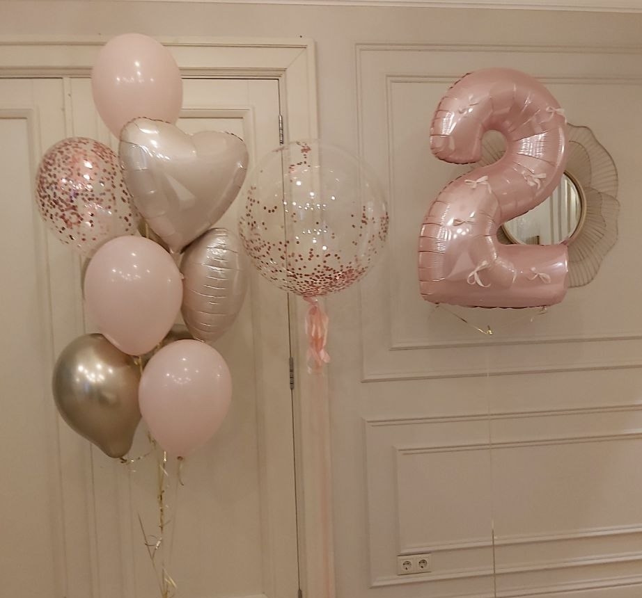 №119 Оформление гелиевыми шарами