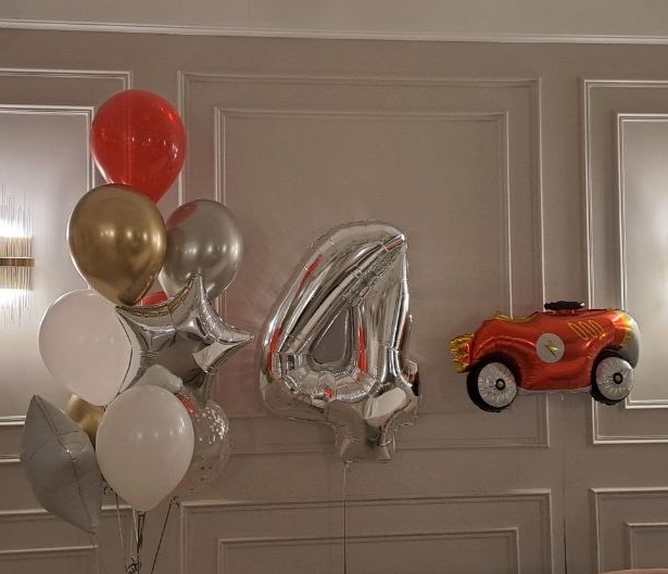 № 134 Оформление гелиевыми шарами