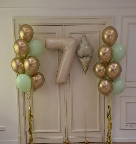 №144 Оформление гелиевыми шарами