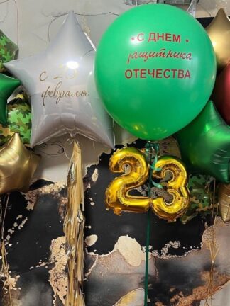 №346 Оформление гелиевыми шарами