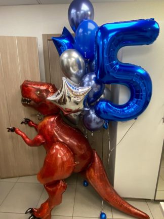 №409 Оформление гелиевыми шарами