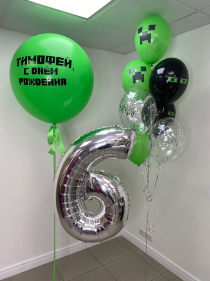 № 462 Оформление гелиевыми шарами